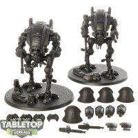 Imperial Knights - 2x Armiger Helverins - grundiert