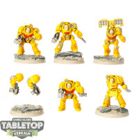 Space Marines - 5x Terminator Squad klassisch - bemalt