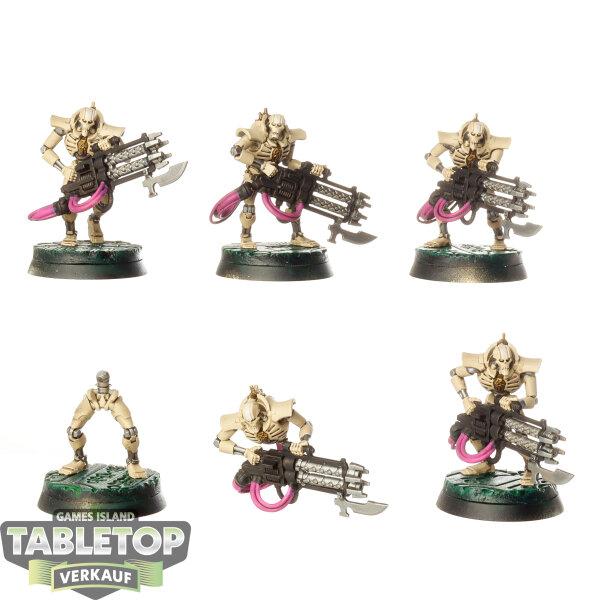Necrons - 5x Immortals - bemalt