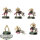 Necrons - 5x Immortals - bemalt
