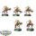 Necrons - 5x Immortals - bemalt
