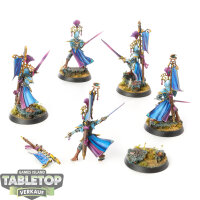 Lumineth Realm Lords - 5 Vanari Bladelords - gut bemalt