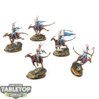 Lumineth Realm Lords - 5 Hurakan Windchargers - bemalt