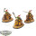 Orruk Warclans - 3x Gore-gruntas - bemalt