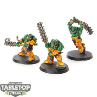 Orruk Warclans - 3x Brute Ragerz - bemalt