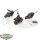 Dark Angels - 3x Ravenwing Bike Squadron - teilweise bemalt