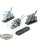Dark Angels - 3x Ravenwing Black Knights - unbemalt