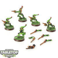 Aeldari - 5 Striking Scorpions klassisch - bemalt