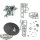 Grey Knights - Nemesis Dreadknight - unbemalt