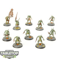 Maggotkin of Nurgle - 10x Plaguebearers - bemalt