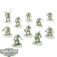 Maggotkin of Nurgle - 10x Plaguebearers - teilweise bemalt