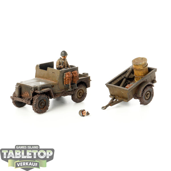 Bolt Action - US Armoured Jeep - bemalt