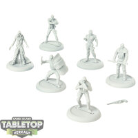 Miniaturen - Batman: 6 Verschiedene Miniaturen - grundiert