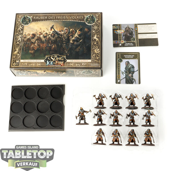 Freies Volk - 13x Free Folk Raiders - bemalt