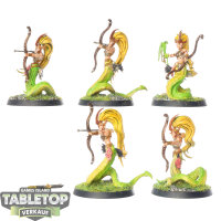 Daughters of Khaine - 5 x Blood Stalkers - bemalt