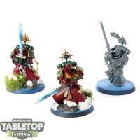 Dark Angels - 3 Inner Circle Companions - teilweise bemalt
