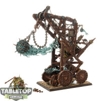 Skaven - Plague Priest on Plague Furnace - bemalt