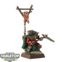 Skaven - Skaven Warlord / Clawlord klassisch - bemalt
