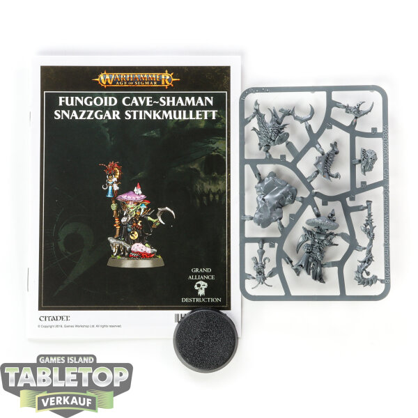 Gloomspite Gitz - Fungoid Cave-Shaman - im Gussrahmen