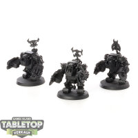 Orks - 3x Meganobz - grundiert