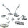 Gloomspite Gitz - 5 Sporesplatta Fanatics - unbemalt