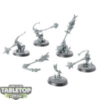 Gloomspite Gitz - 5 Loonsmasha Fanatics - unbemalt