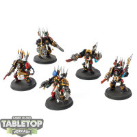 Chaos Space Marines - 5 Chaos Terminator Squad classic -...