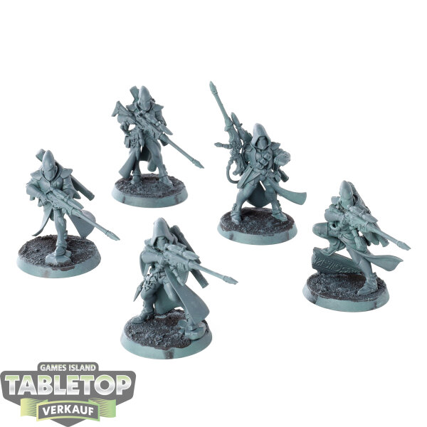 Aeldari - 5 Rangers - grundiert