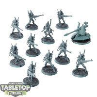 Aeldari - 10 Guardian Defenders - grundiert