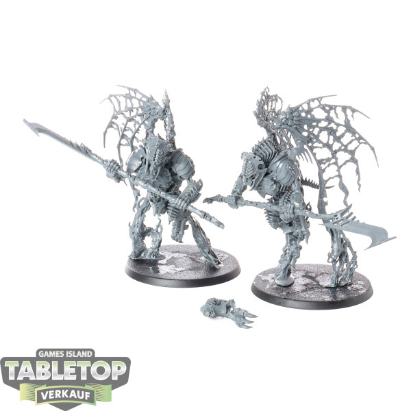 Ossiarch Bonereapers - 2x Morghast Archai - unbemalt