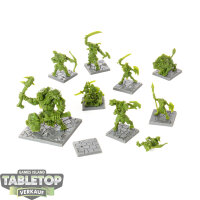 Miniaturen - 9x Fantasy Miniatures: Orcs, Goblins and...