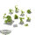 Miniaturen - 9x Fantasy Miniatures: Orcs, Goblins and Trolls - unbemalt