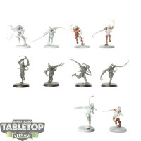 Adepta Sororitas - 10x Arco-flagellants - teilweise bemalt