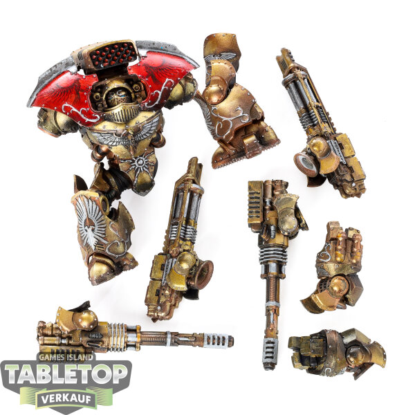 Adeptus Custodes - Legio Custodes Telemon Heavy Dreadnought Body - bemalt