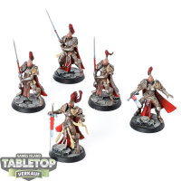 Adeptus Custodes - 5 Vigilator Squad - teilweise bemalt
