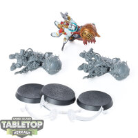 Kharadron Overlords - 3 Endrinriggers - teilweise bemalt