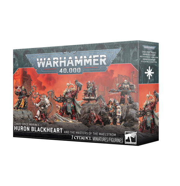 Chaos Space Marines - Huron Blackheart and the Masters of the Maelstrom