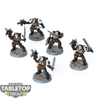 Black Templars - 5 Scouts klassisch - bemalt