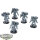 Black Templars - 5 Vanguard Veteran Squad Klassisch - unbemalt