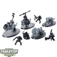Orks - 5 Squighog Boyz - teilweise gebaut