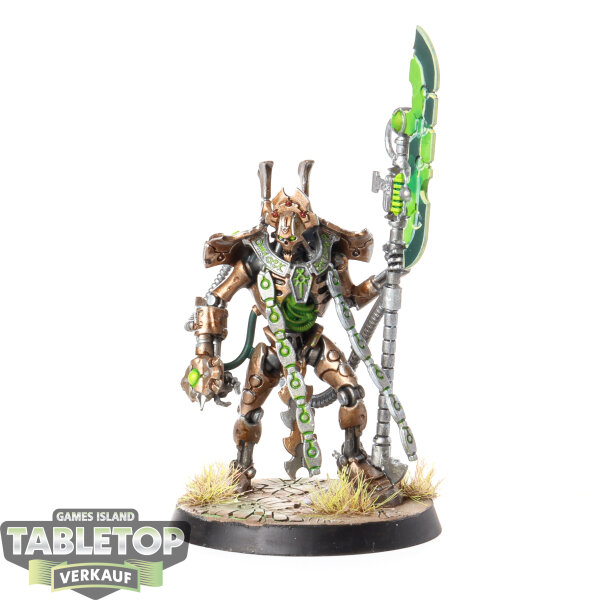 Necrons - Overlord with Tachyon Arrow - bemalt