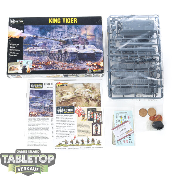 Bolt Action - King Tiger - im Gussrahmen