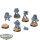 Space Marines - 5x Devastator Squad - teilweise bemalt