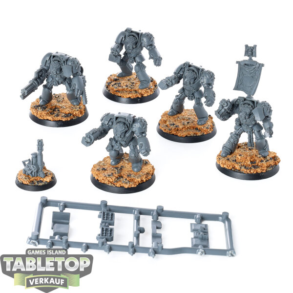 Space Marines - 5x Terminator Squad klassisch - unbemalt
