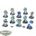 Space Marines - 10x Tactical Squad - teilweise bemalt
