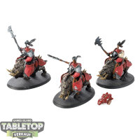 Orruk Warclans - 3 x Gore-gruntas - bemalt