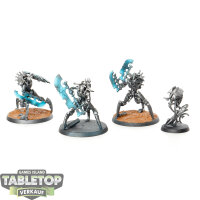 Necrons - 3x Skorpekh Destroyers - teilweise bemalt