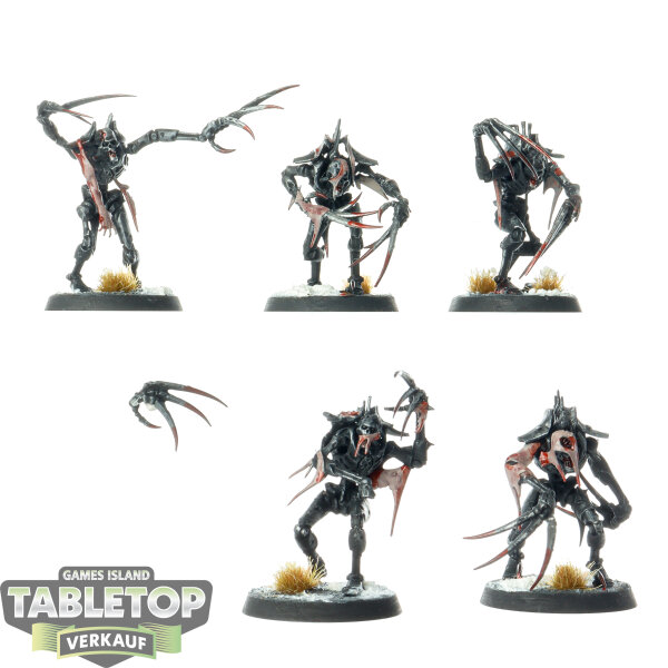 Necrons - 5x Flayed Ones - bemalt