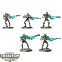Necrons - 5x Deathmarks - teilweise bemalt