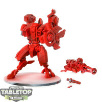 Tau Empire - XV104 Riptide Battlesuit - teilweise bemalt